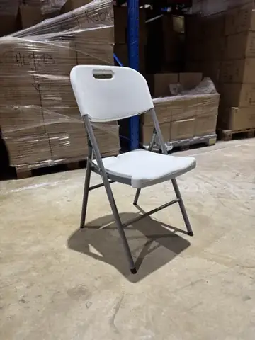 Silla Plegable Blanca